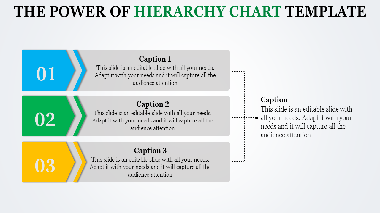 Stunning Hierarchy Chart PPT Template Slide Designs